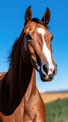 Fototapeta premium portrait of a horse