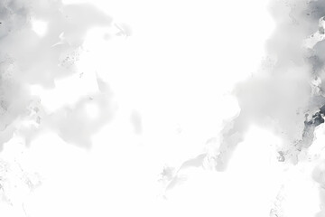 Obraz premium Abstract gray and white watercolor painting with soft edges and blurred transitions throughout.