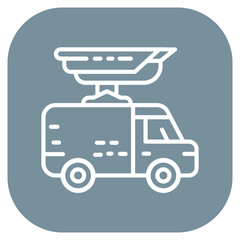 Surveillance Van Icon