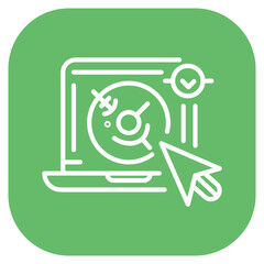 Click Through Rate Icon