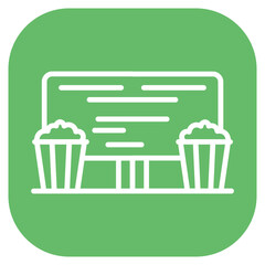 Cinema Marquee Vector Icon