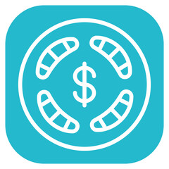 Film Budget Vector Icon