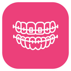 Braces Adjustment Icon