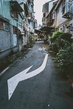 台湾の路地裏風景