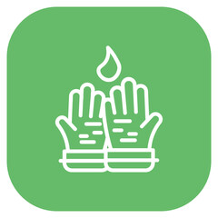 Firefighter Gloves Icon