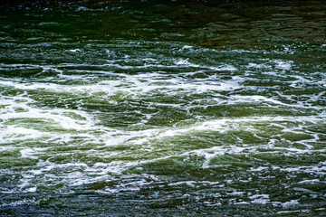 A wonderful day in the city of Bamberg in rainy weather.