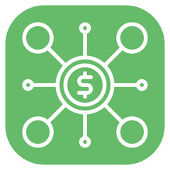 Crowdfunding Vector Icon