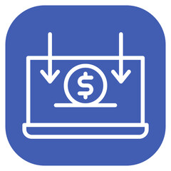 Digital Savings Vector Icon