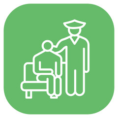 Crisis Intervention Icon