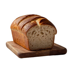 loaf of bread with transparent background PNG and JPEG image	