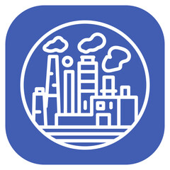 Petrochemical Plant Icon