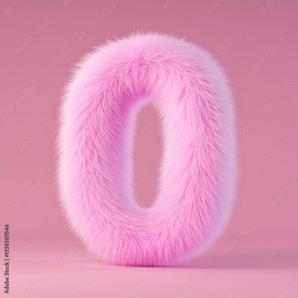 Poster 3d rendering digital font big sale event countdown concept element