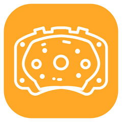 Brake Pads Icon