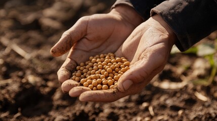 A bioengineered polymer slowly releasing nutrients in dry soil conditions