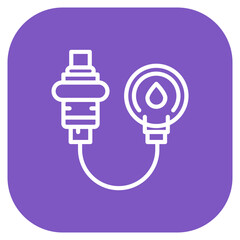 Oxygen Sensor Icon