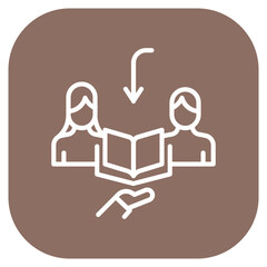 Book Lending Icon