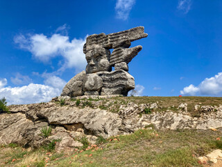 Replica of Tuxpan statue, Aztec year, Varadera, Cuba