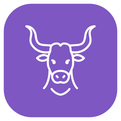 Longhorn Steer Icon