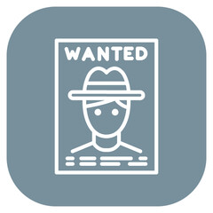 Wanted Poster Icon