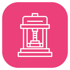 Hydraulic Press Icon