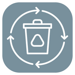 Waste Management System Icon