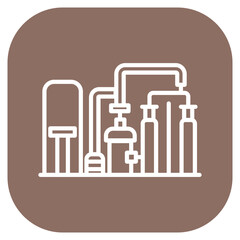 Water Treatment Plant Icon