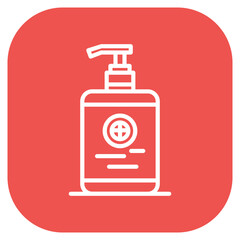 Fototapeta premium Body Wash Vector Icon