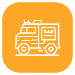 SWAT Truck Vector Icon