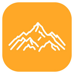 Fototapeta premium Snow Cap Icon