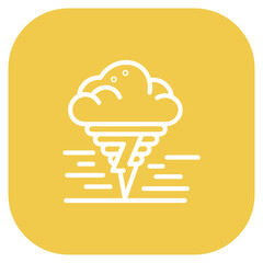 Supercell Thunderstorm Icon
