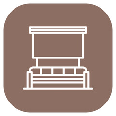 Smart Window Shade Icon