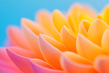 Obraz premium Colorful flower graphic poster PPT background, abstract flower computer wallpaper background