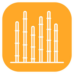 Bamboo Forest Vector Icon