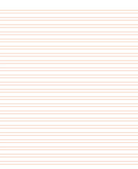 Obraz premium Grid paper. Abstract striped background with color horizontal lines. Geometric pattern for school, wallpaper, textures, notebook. Lined paper blank isolated on transparent background.