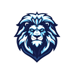 Creative lion mascot icon clip art lion vector lion logo design