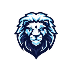 Creative lion mascot icon clip art lion vector lion logo design