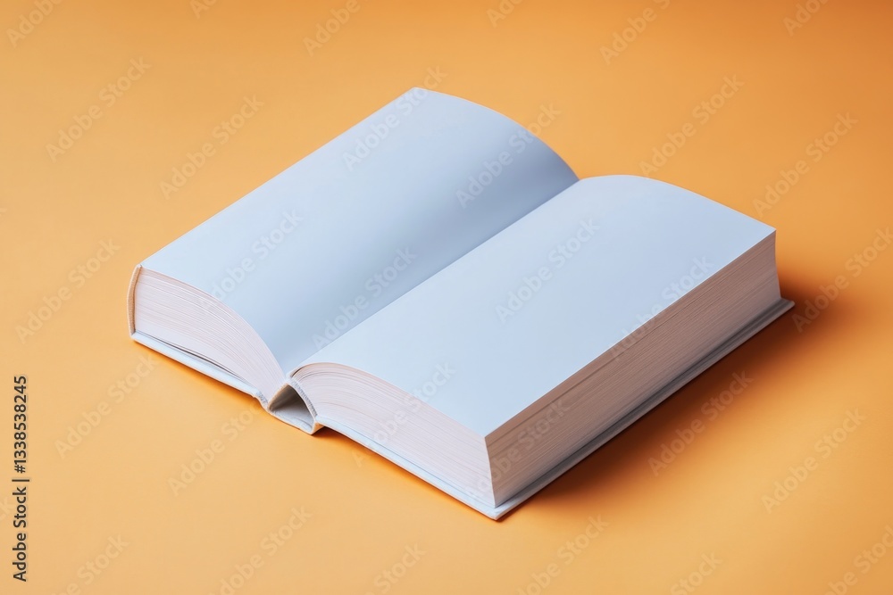 Poster a book sits on a table waiting to be read