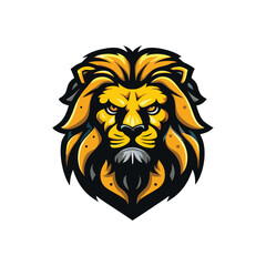 Obraz premium Creative lion mascot icon clip art lion vector lion logo design