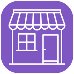 Herbal Shop Vector Icon
