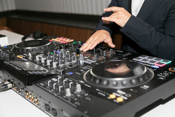 dj, músico, composición, mezcla, tecnología, aparato, acústica, sonido, volumen, tocar, fiesta,...