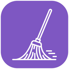 Sweeping Garage Vector Icon