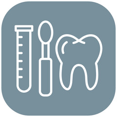 Dental Checkup Vector Icon