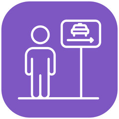 Pickup Point Vector Icon