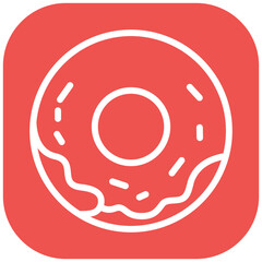 Floating Ring Vector Icon