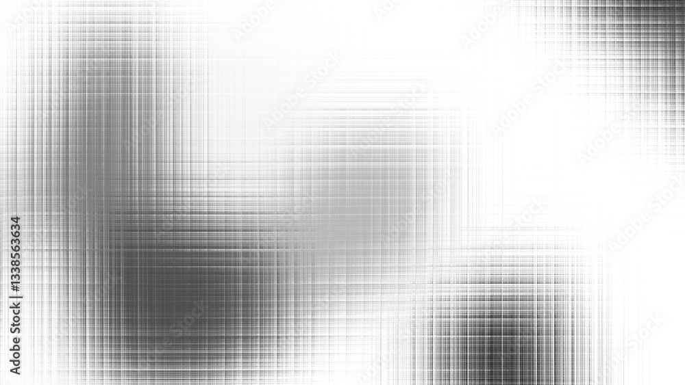 Leinwandbilder Modern abstract overlay transparent background texture with layers of black and gray transparent material in grunge lines in random geometric