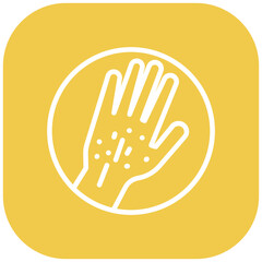 Skin Flare Up Vector Icon