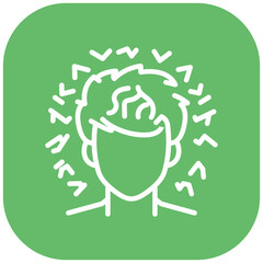 Chronic Fatigue Syndrome Vector Icon