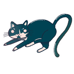 cat, kitten, cartoon 