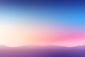 Pink sky and clouds