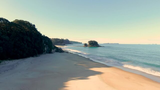 Breathtaking landscapes and ocean-blue backdrops of Slipper Island, Major Island, Alderman Islands